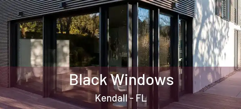  Black Windows Kendall - FL
