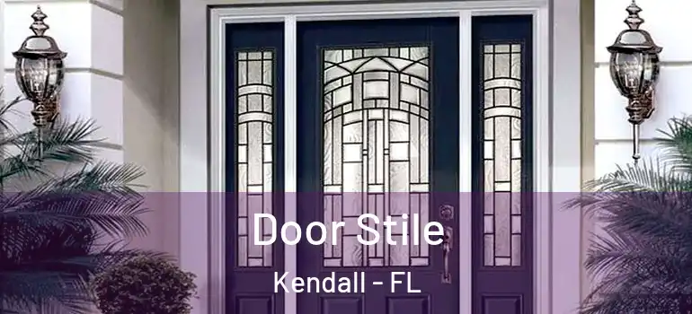  Door Stile Kendall - FL
