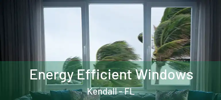  Energy Efficient Windows Kendall - FL