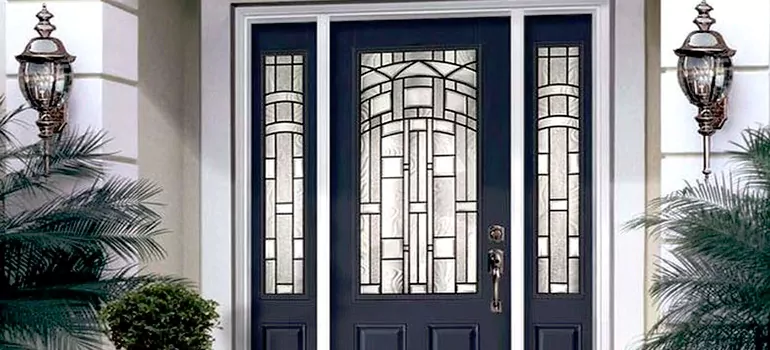 Stained Glass Door Panels in Kendall, FL