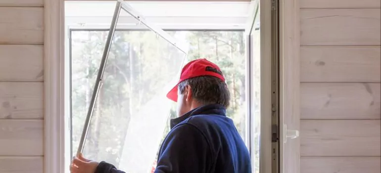 Expandable Window Screen Installation in Kendall, FL
