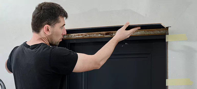Wood Door Hole Repair in Kendall, FL