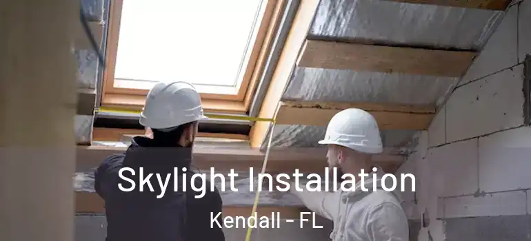  Skylight Installation Kendall - FL